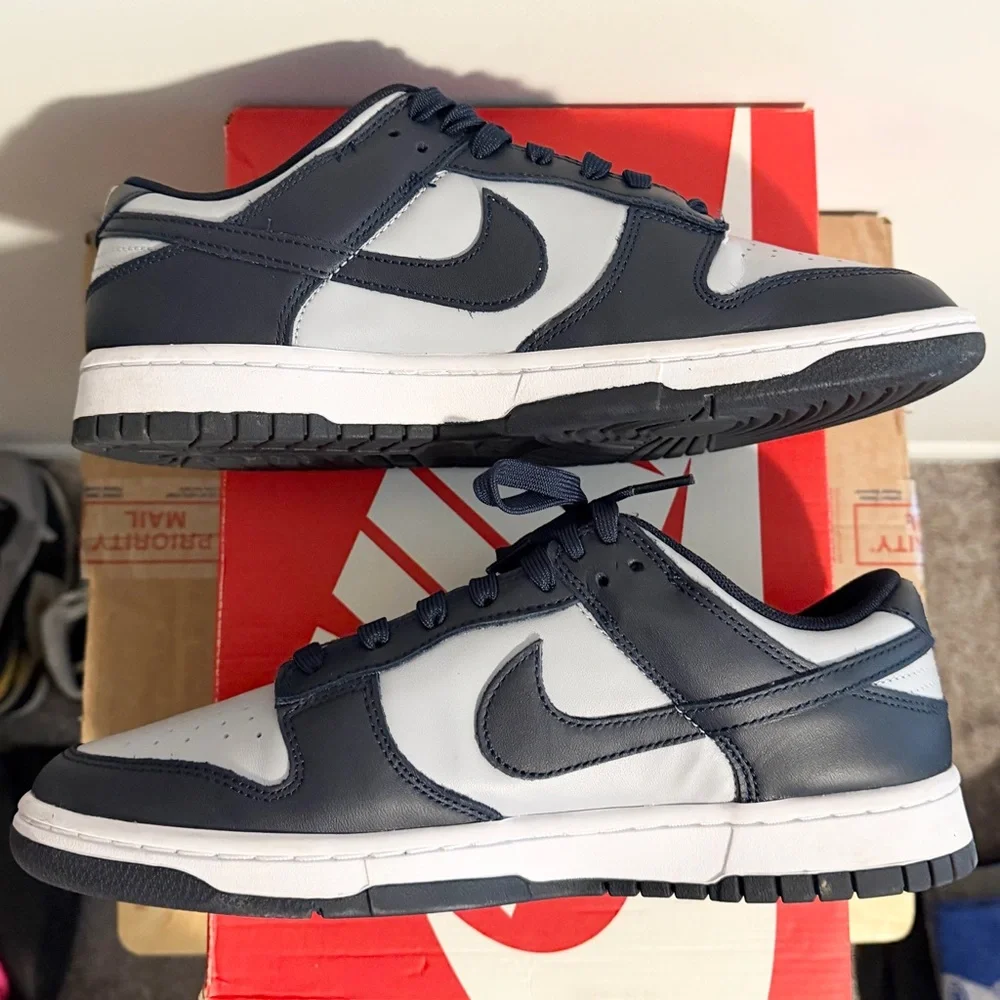Used Nike Dunk Low Retro - Georgetown Size 10